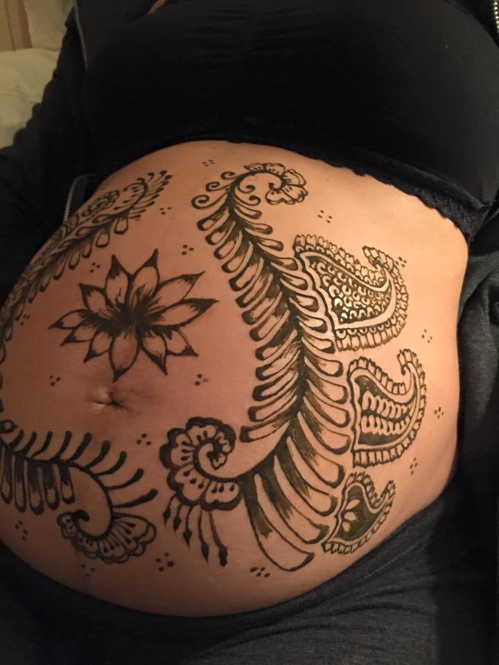 Belly Henna Blessing Rituals