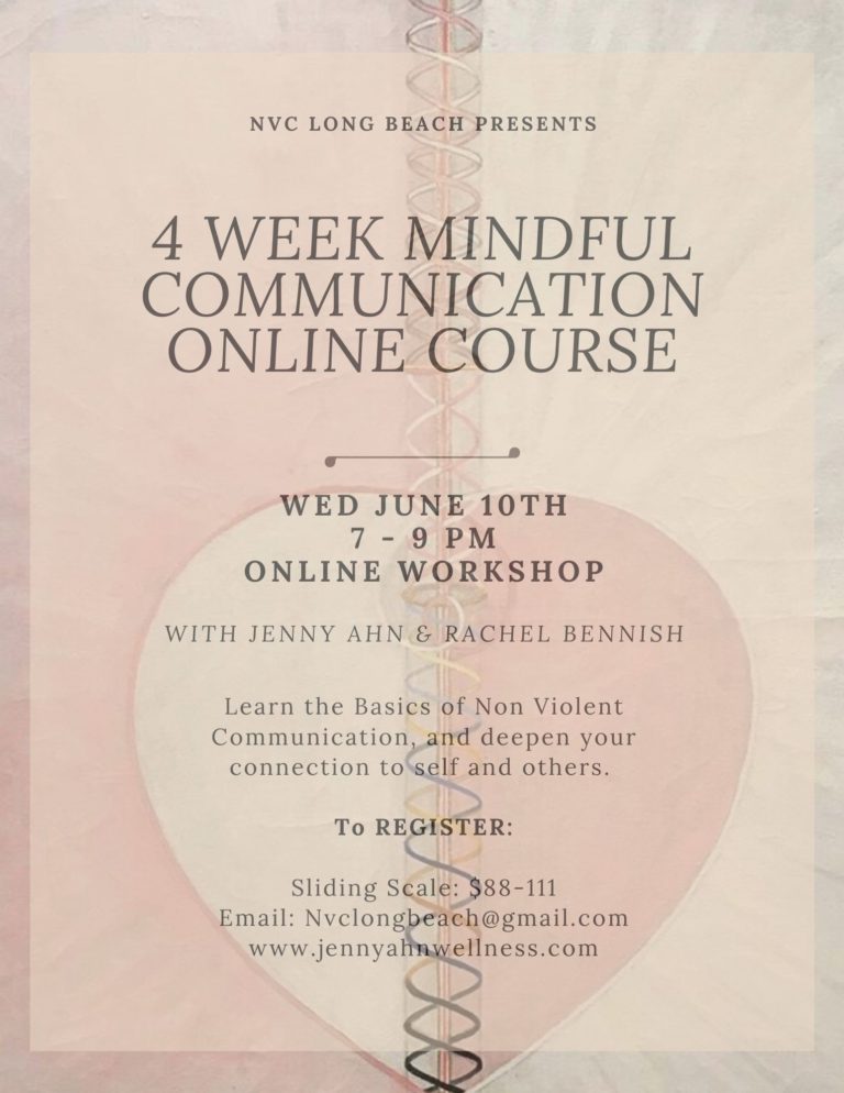 4 Week Mindful Communication Online Course