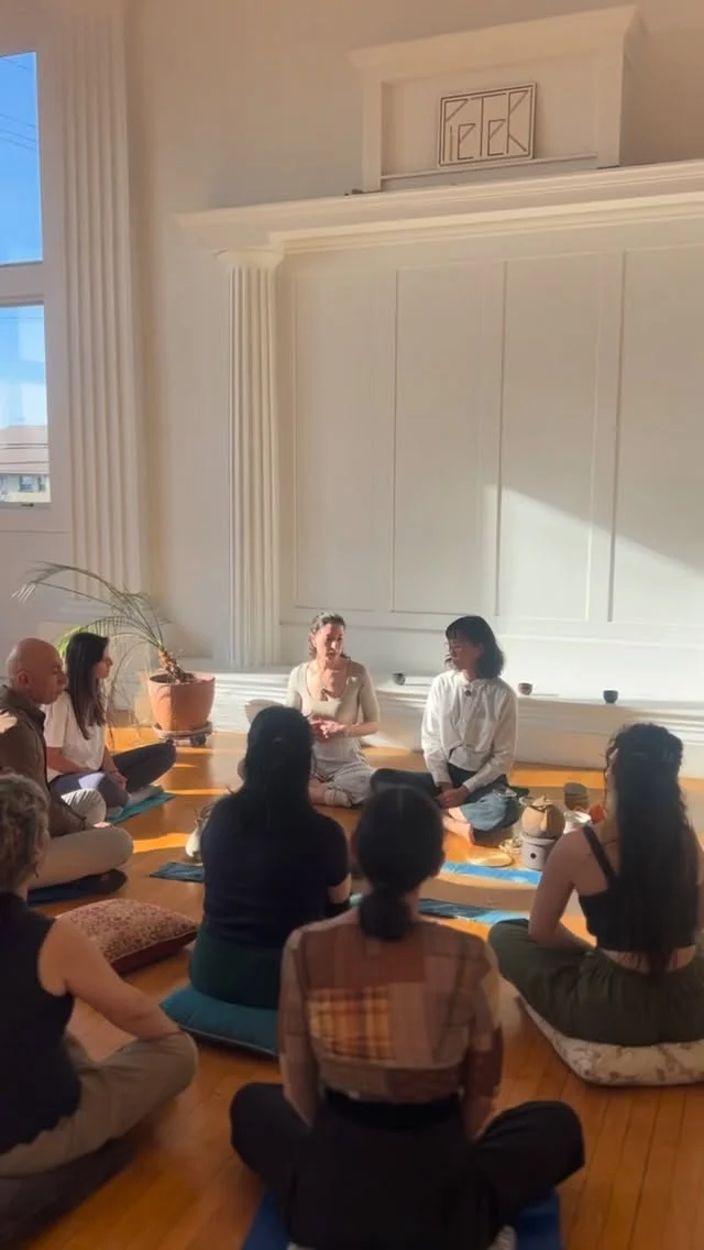 Ahhhh another lovely group to share Tea & Tango with🥰This time-during golden hour💛

A huge thank you to all our participants and to our OC tango community for showing up this weekend!! What a joy to have you all with us🙏🏼

Tea & Tango bridges mindfulness and meditation with somatics and movement. How we do the little things translates to how we do the big things. Everything is connected.😌

Thank you for putting your trust in us- we look forward to our next 🤍Tango & Tea on 🕊️Sunday April 12th 2-5pm🙌🏽