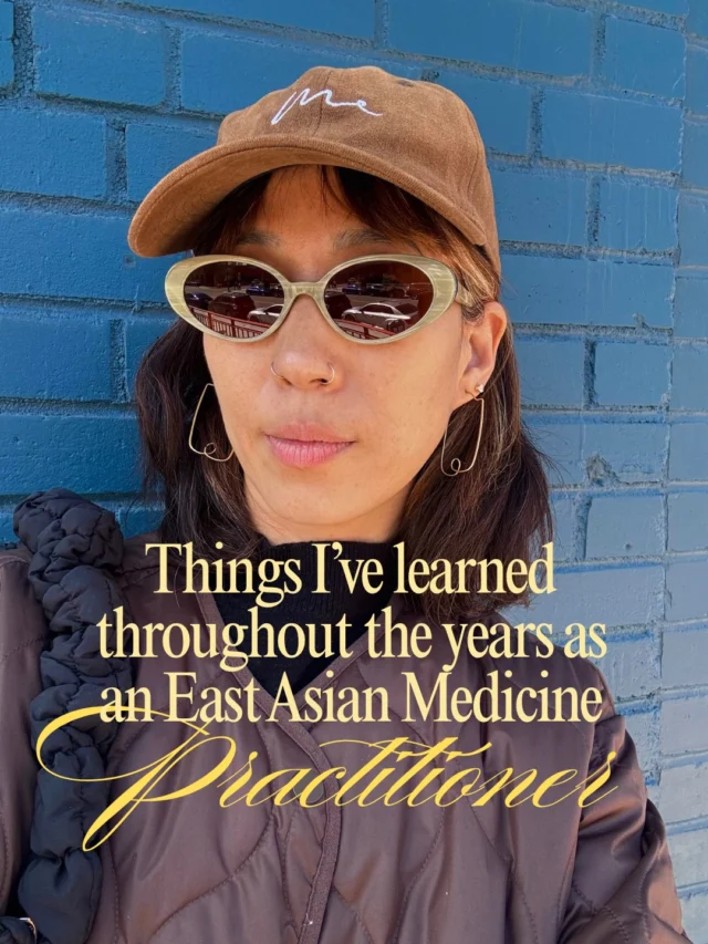 A few things I’ve learned throughout the years as an East Asian medicine practitioner…🫠

There’s much more, so stay tuned for Part 2!🌺🤗