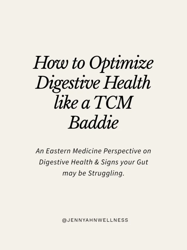 How to optimize digestive health like a TCM baddie🙌🏽

Literally, you are what you eat. According to TCM and Ayurveda, all disease start in the gut. 

Our metabolic capacity and digestive strength is essential in order to properly breakdown and assimilate food into a usable substance. According to Ayurveda, when this process is disturbed, undigested material from poor digestion produces Ama, buildup that can lead to inflammation fatigue and other diseases.

Your body may be telling you that your digestion is off. 

The spleen can easily weaken from eating too much cold raw foods, leftovers, from overworking, overthinking, chronic stress, this can all weaken  digestion. 

🕊️Signs of poor digestion: 

Belching, gas, loose stool, fatigue, constipation, acid reflux, all signs your digestive capacities are impaired.

Our gut is our 2nd brain. 

A large portion of serotonin is produced in the gut, which is why what we eat can directly affect mood, energy, and mental health. Healthy digestion helps support nervous system regulation and emotional balance.

In TCM, emotions are closely connected to the organ systems, and both our diet and thought patterns influence our overall health. For example, spleen deficiency is often associated with excessive worry or overthinking.

🕊️Simple tips to Strengthen Digestion:

✔️Focus on warm cooked foods. 
✔️Avoid cold excessive fluids with meals.
✔️Eat in a calm environment without distractions.
✔️Chew your food properly and thoroughly.
✔️Focus on whole foods, less processed the better.
✔️Add warming spices/herbs to stoke digestive fire. 
✔️Only small amounts of liquid with food.
✔️Follow a food combining diet and simplify meals.
eat until you are 75% full.
✔️Reduce or cut out inflammatory inducing foods such as dairy, sugar, gluten, alcohol, sugar, and caffeine.

Small steps create lasting change.

Whats one simple step you can take today to support digestive health?