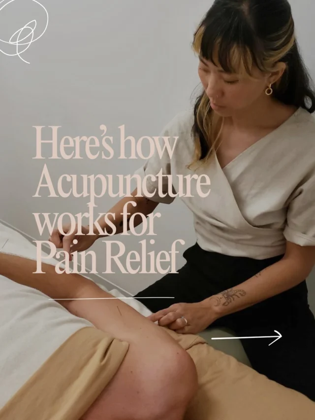 A lot of folks come in to see me for pain relief. It’s one of the main things I treat patients for. If you’re curious or want to learn more about how acupuncture works for pain, check this out✨🙌🏽✨