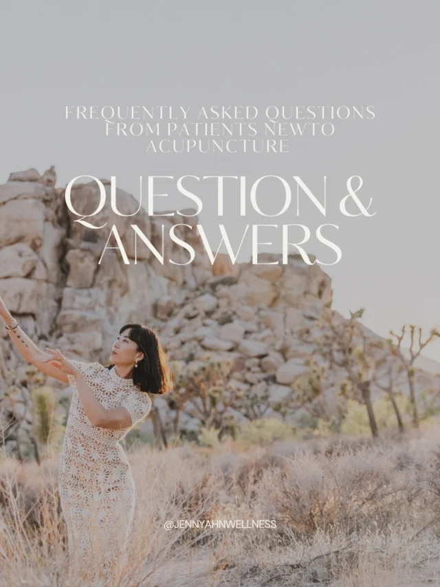 Frequently asked questions and answers from newbies to acupuncture and needling🤍