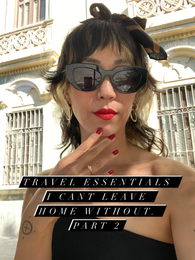 I’m off to Paris!🫠 And these are all the essentials going in my travel bag, along with the other items I mentioned in a previous post that I can’t leave home without✌🏼

Here they are:

✔️Sunscreen + Hat-A non-negotiable. Period. 

✔️Massage Balls- I take them whenever I travel or on long drives. Complete life saver.

✔️Journal: I like to write when I’m at airports to jot down inspiration.

✔️Water Bottle: Having it with me reminds me to stay hydrated wherever I go!

✔️Scarf: A great accessory for any occasion-shade from the sun or to add a little style to any outfit on the go!